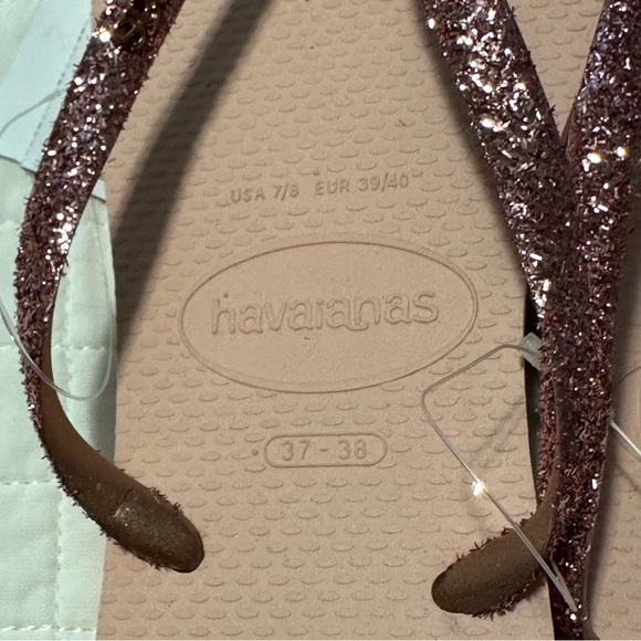 Havaianas Sandals Flipflops size 7/8 NWT - Picture 3 of 4